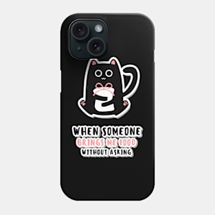 Cat with Gift Phone Case