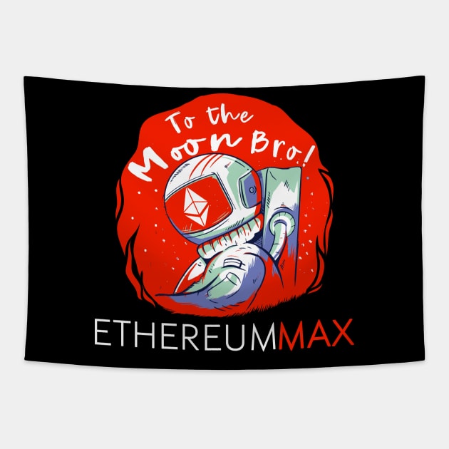 EthereumMax token Crypto Emax coin Ethereum Max  token coin token Crytopcurrency Tapestry by JayD World