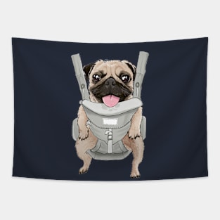 Baby Pug Tapestry