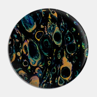 Space acrylic pouring Pin