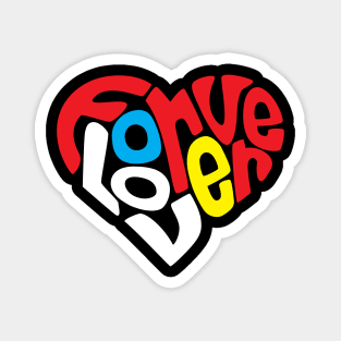 Forever Love - Heart Magnet