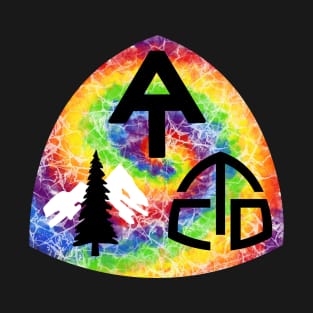 Triple Crown All 3 trail Symbols with Tie dye T-Shirt