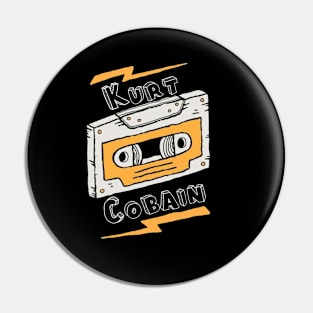 Vintage -Kurt Cobain Pin