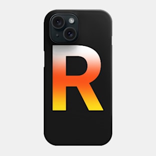 Fire Letter R Phone Case