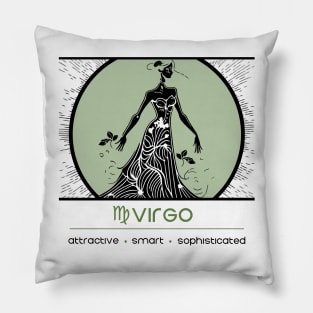 Virgo Season - Zodiac Graphic Pillow