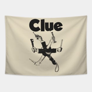 Clue Movie Arms Tapestry