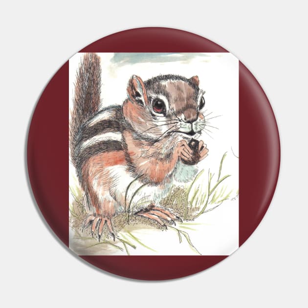 Chip Chipmunk Pin by Dorcas