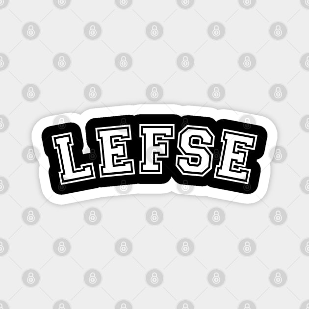 Lefse Norwegian Holiday Tradition Magnet by Huhnerdieb Apparel