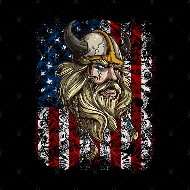 Viking Nordic Warrior American by RadStar