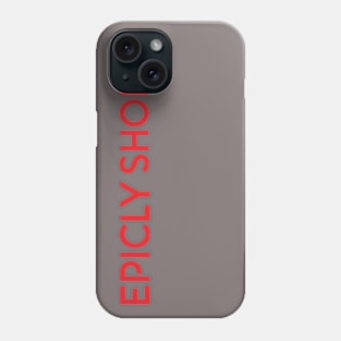 ES Upright Name Phone Case