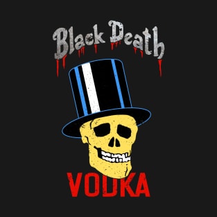 Black Death Vodka (Color) T-Shirt