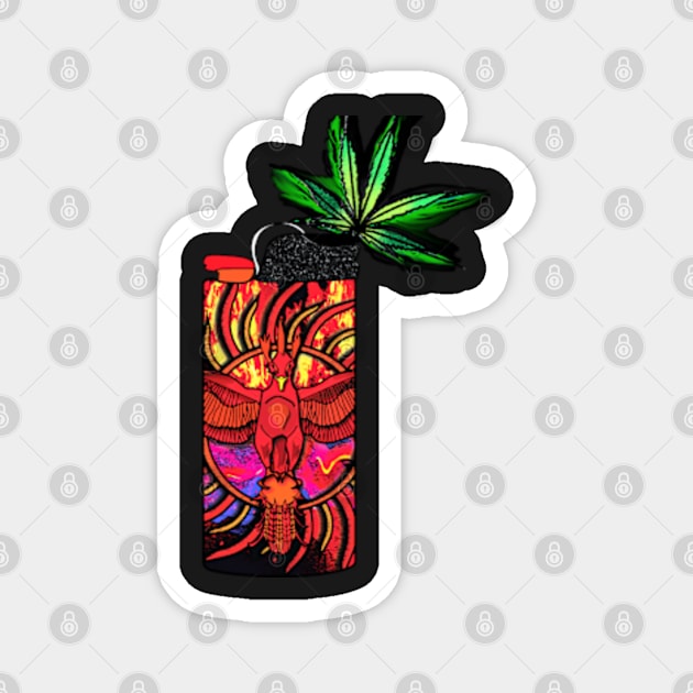 Lighter Weed Magnet by AlexsMercer22