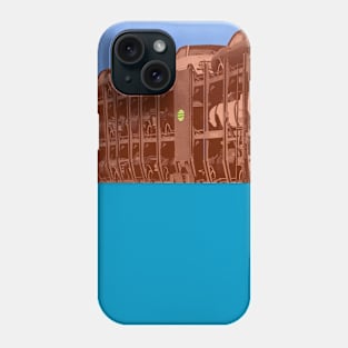 Corvair Train Car - Color Phone Case