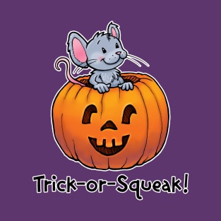 Trick-or-Squeak Halloween Mouse WO T-Shirt