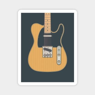 Butterscotch Blonde Telly Guitar Magnet