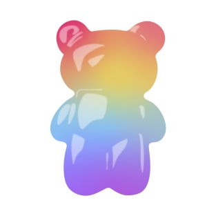 Pastel Rainbow Gummy Bear Candy T-Shirt