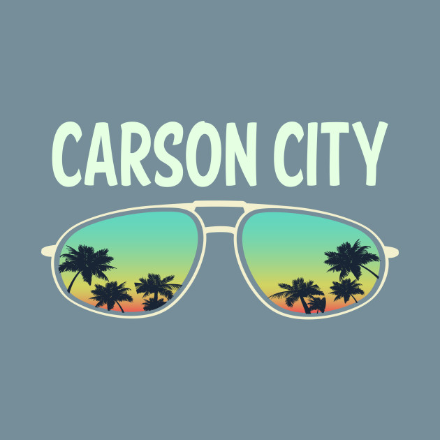 Disover Nature Glasses Carson City - Carson City - T-Shirt