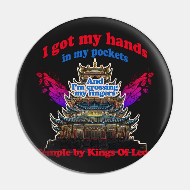 Temple King of Leon Pin by arcticdom