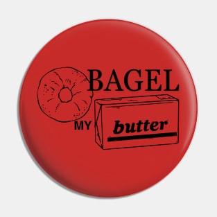 Bagel My Butter Pin