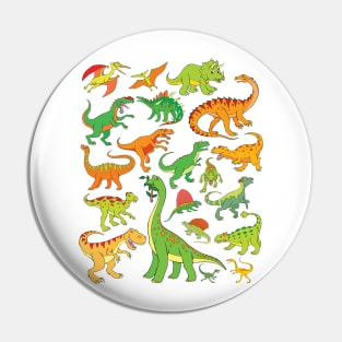 20 Popular Dinosaurs like T Rex, Velociraptor, Brachiosaurus Pin