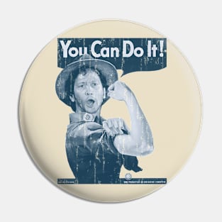 You can do it Rob the Riveter Pin