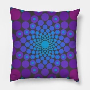 Dot Art Mandala Pillow