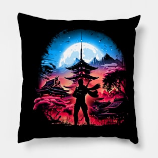 Ninja Village Pillow