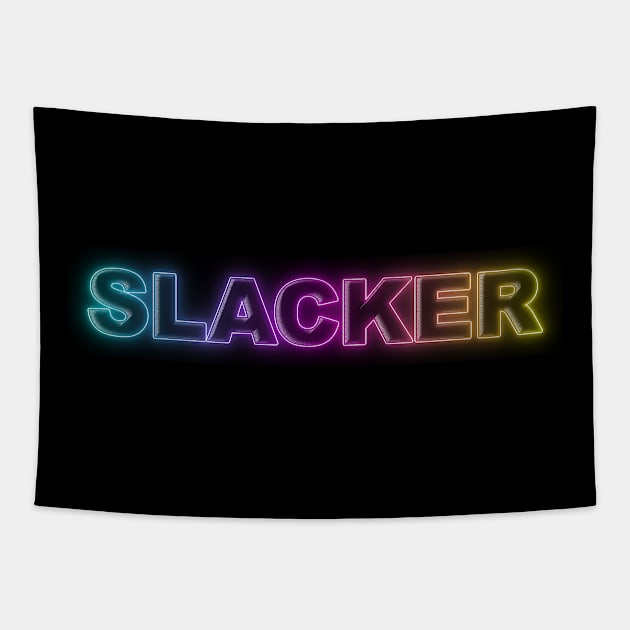 SLACKER Tapestry by The Lucid Frog