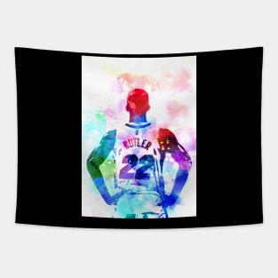 Jimmy Butler Watercolor Tapestry
