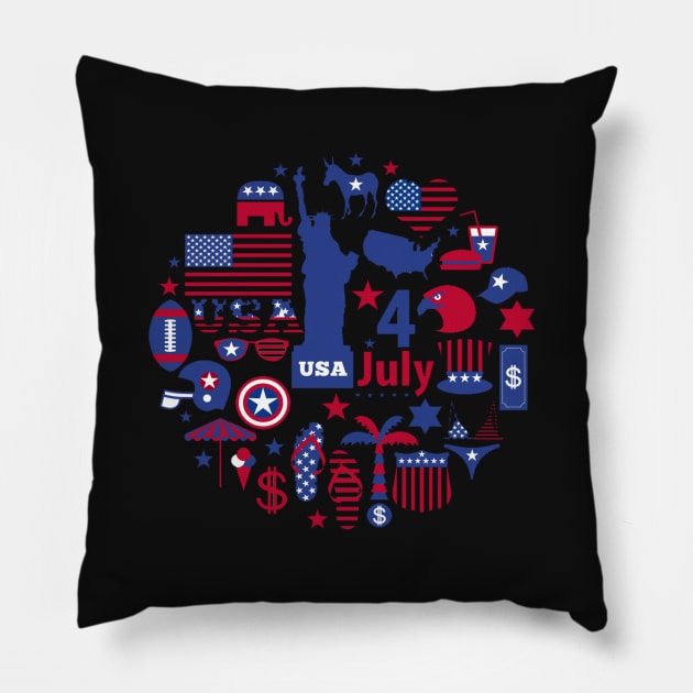 independence day Pillow by This is store