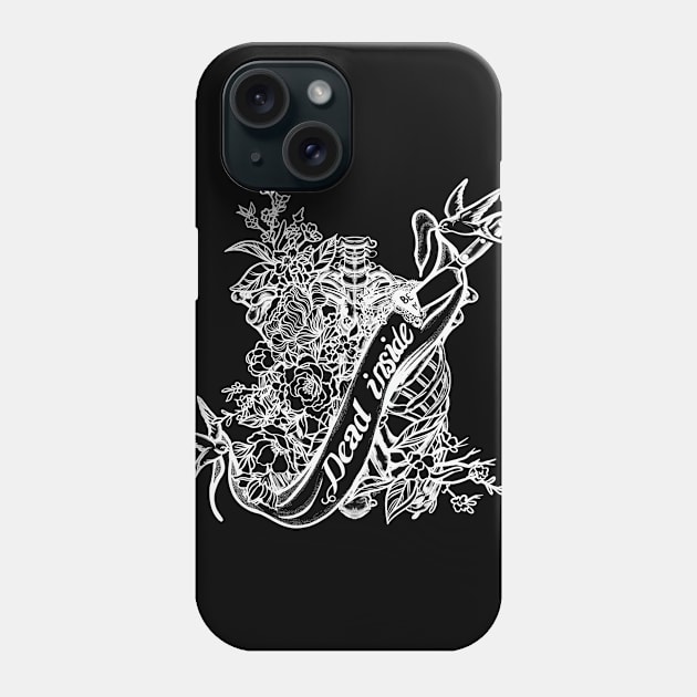 Dead inside Phone Case by Tori Jo