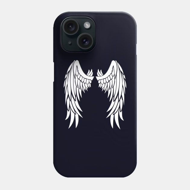 Angel Wings Phone Case by BahArt