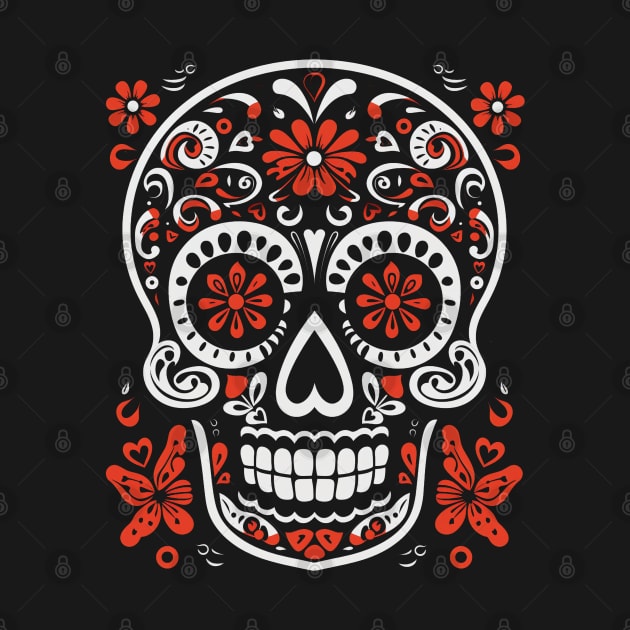 Sugar skull by FK-UK