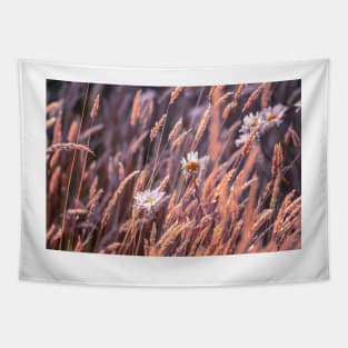 Daisies in a breeze Tapestry
