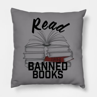 Read Banned Books Pillow