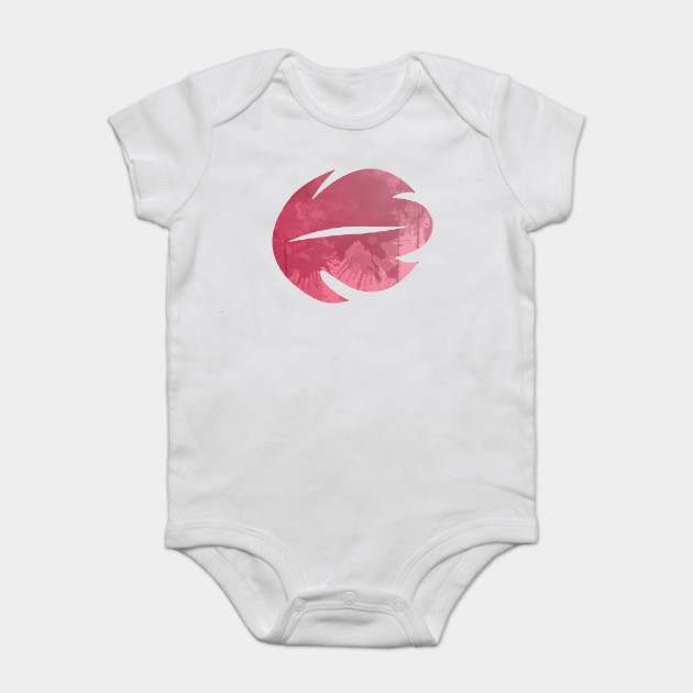 Leaf Inspired Silhouette Lilo And Stitch Baby Bodysuit