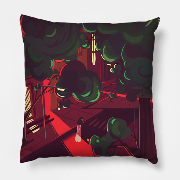 Maze Pillow by bubblgom store