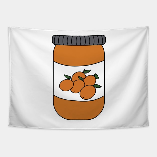 Marmalade (Digital) Tapestry by natees33