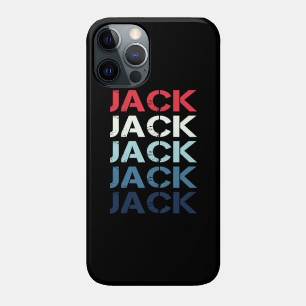 Jack Name T Shirt - Jack Classic Vintage Retro Name Gift Item Tee - Jack - Phone Case