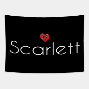 Scarlett Cute Heart Tapestry