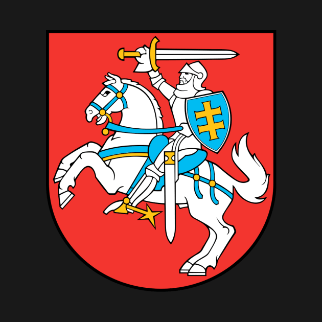 Coat of arms of Lithuania by Wickedcartoons