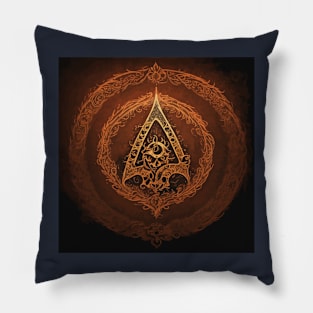 Symbol Abstract Art Pillow