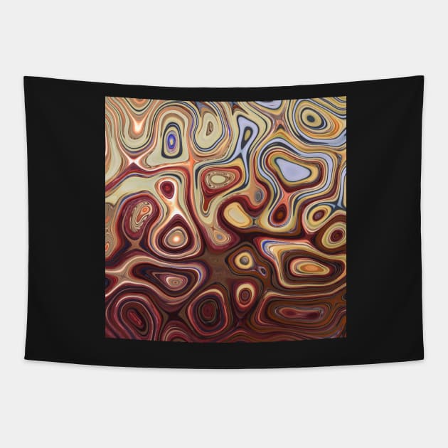 Comfort - Original Abstract Design Tapestry by artsydevil