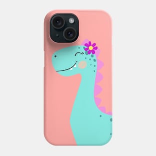 Cute Dinosaur Baby Girl Phone Case