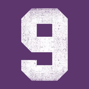 Retro Number 9 Sports T-Shirt