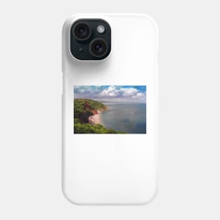 Oddicombe Beach Babbacombe Bay Devon Phone Case