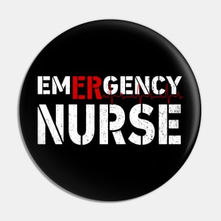 Emergency Nurse Gift Pin