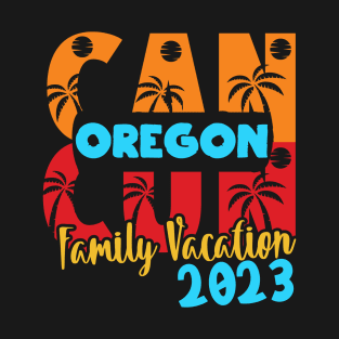 Cancun 2023 Oregon Summer Family Couple Matching Holiday T-Shirt