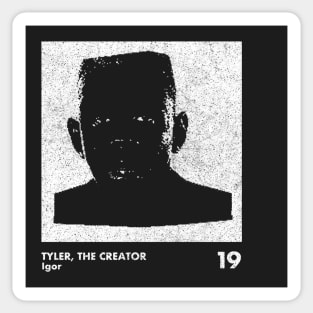 Copy of Tyler the Creator See You Again Lyrics Sticker for Sale