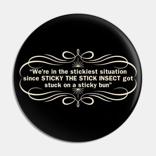 Sticky the Stick Insect Pin